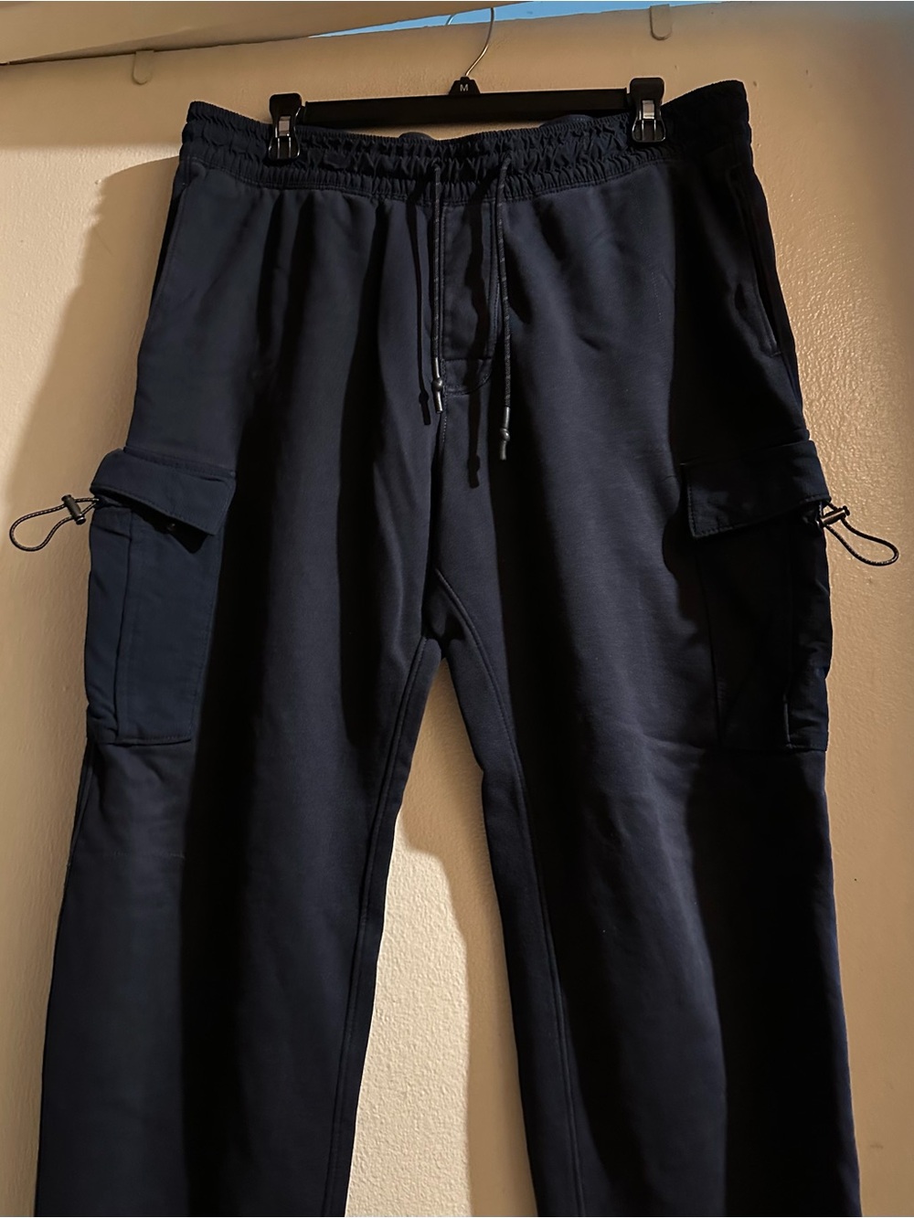 Abercrombie & Fitch Men's Navy Cargo Jogger Pants